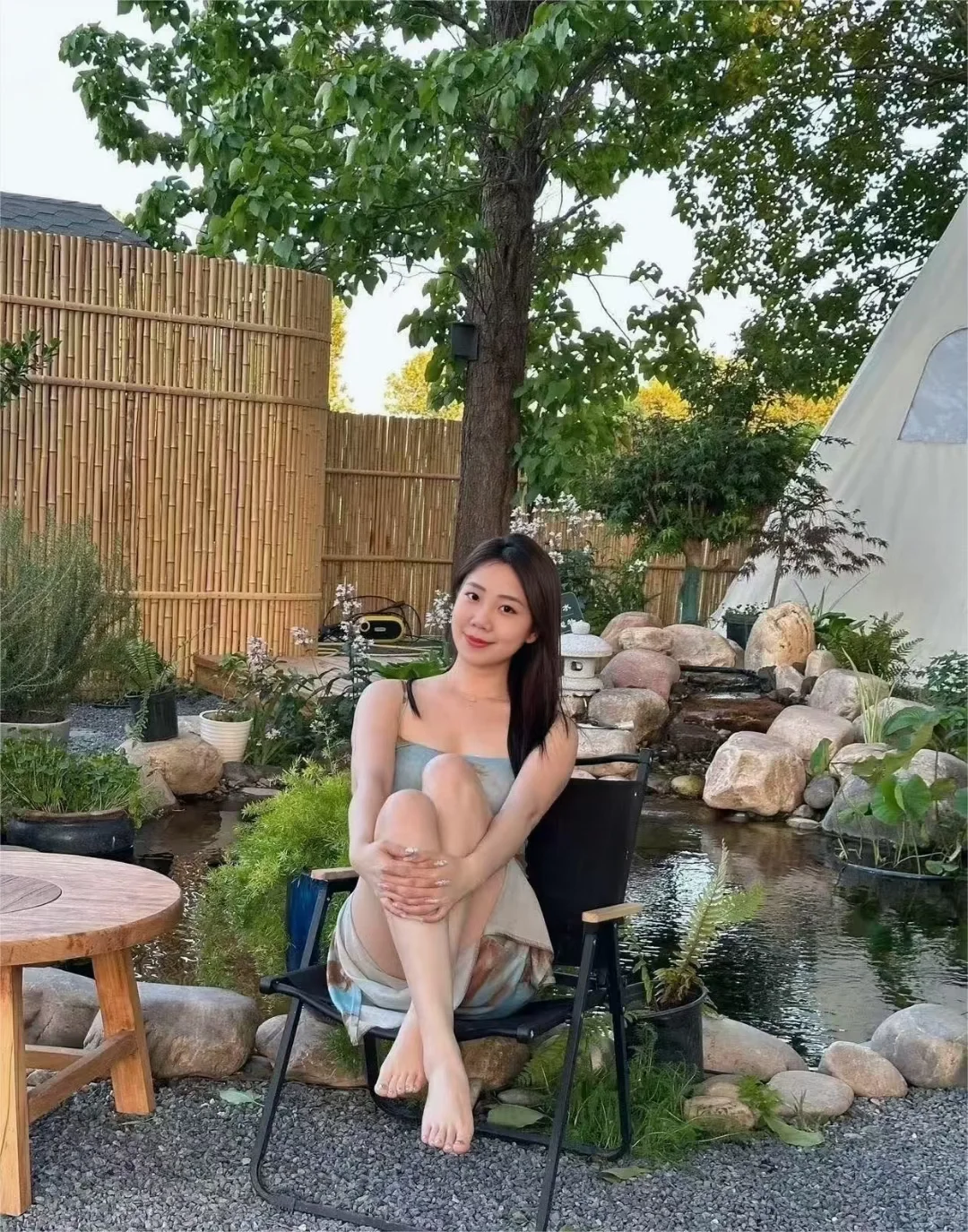 露个营🏕把老板凳子坐坏了一跟🤣🤣