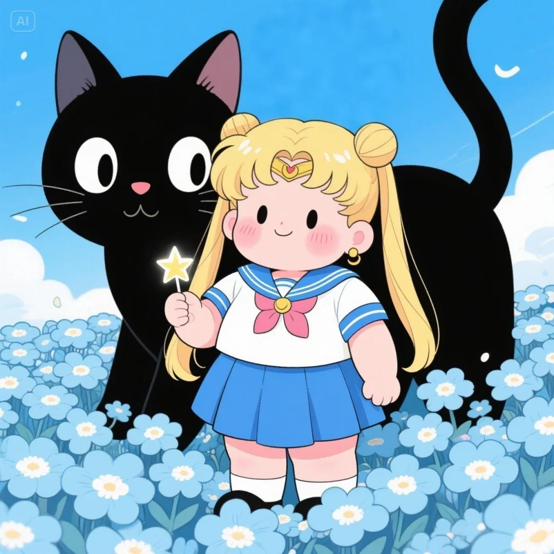 美少女战士～魔法与可爱的完美结合🤪🤪