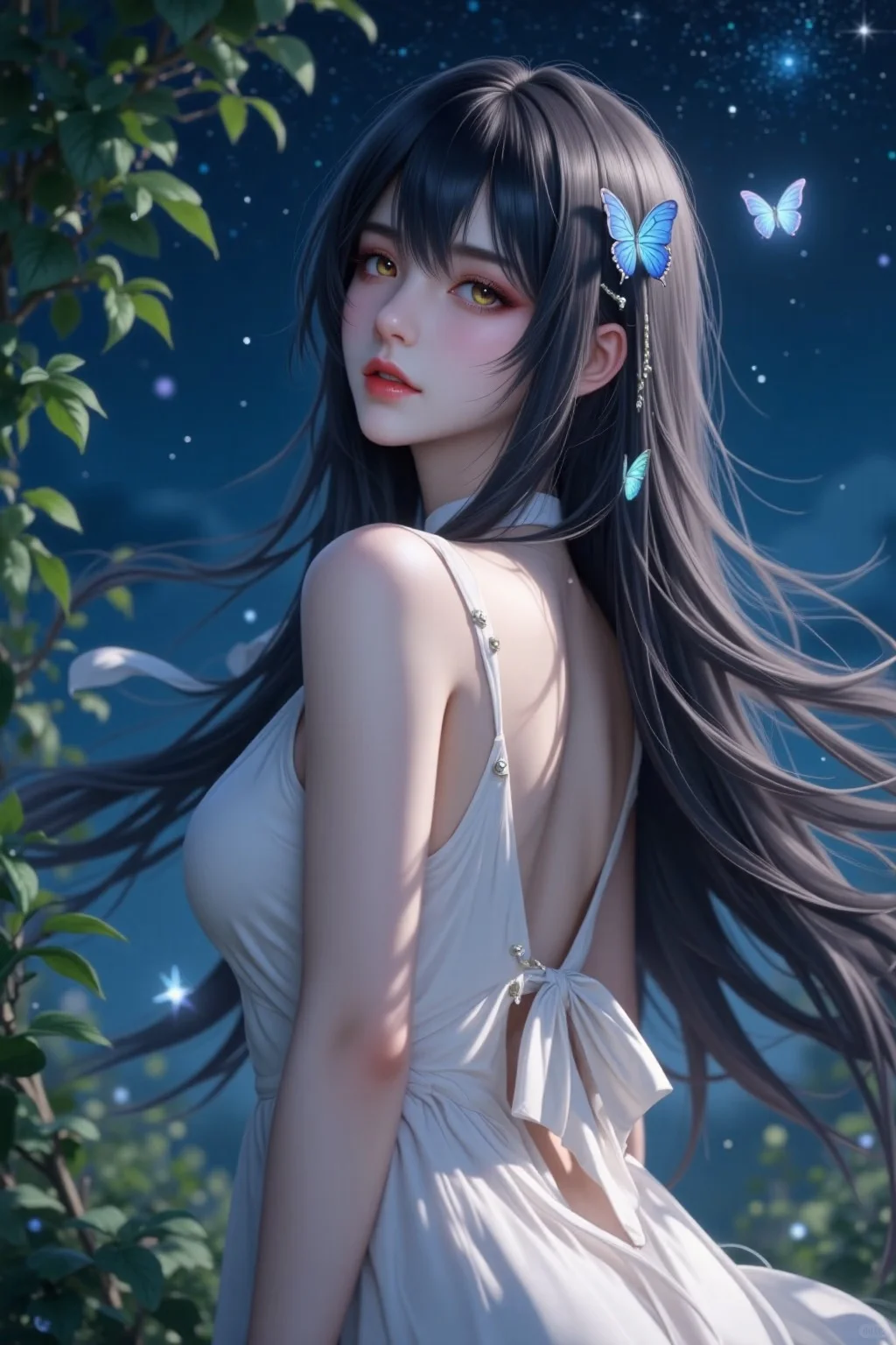 💖AI 绘就的二次元梦幻美人💖