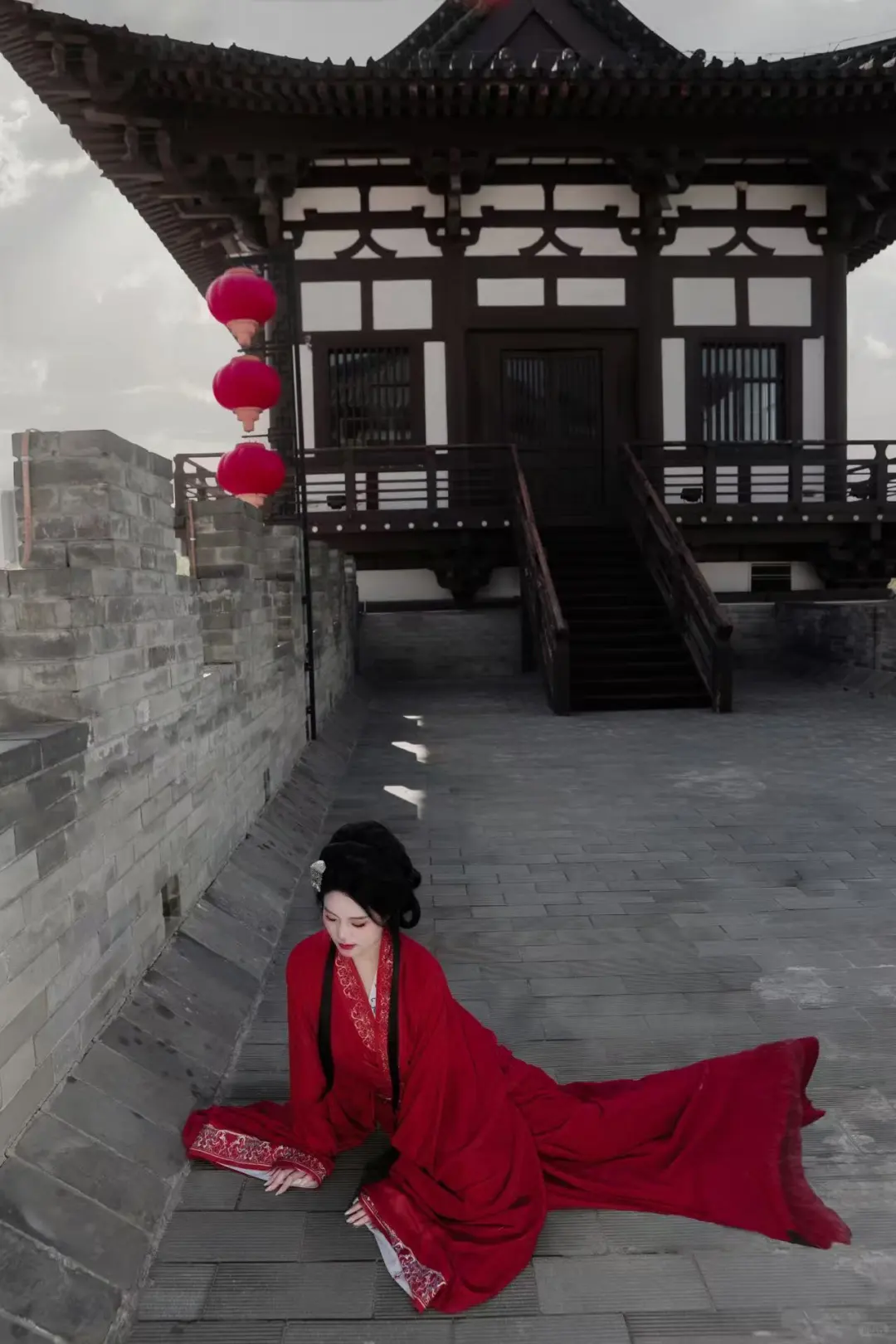帅到招人嫉妒的战国袍~洛阳妆造😘😘