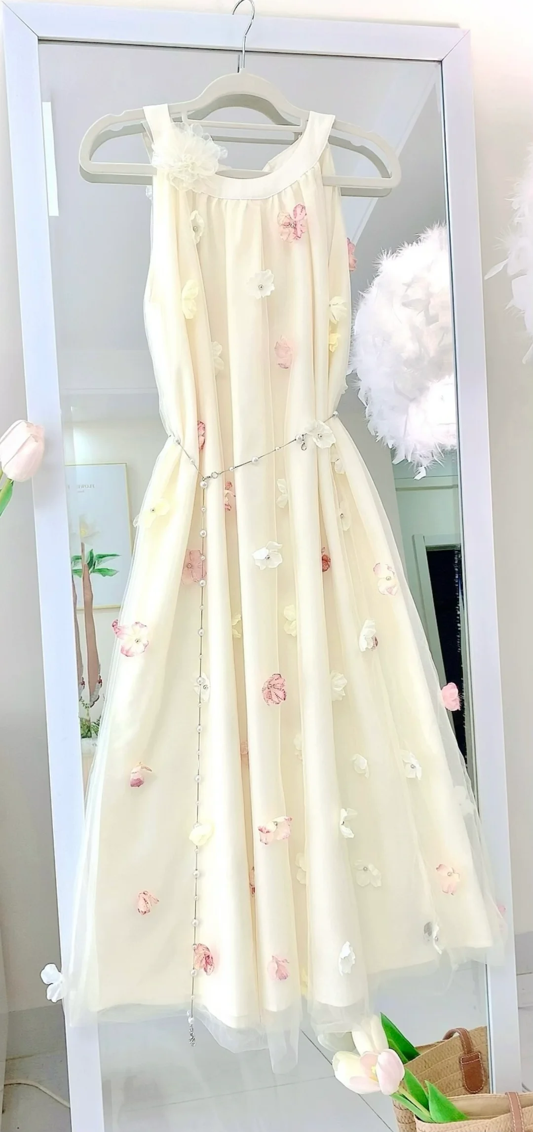 151｜才100多巨温柔花花仙女裙🌷小个子超美✨