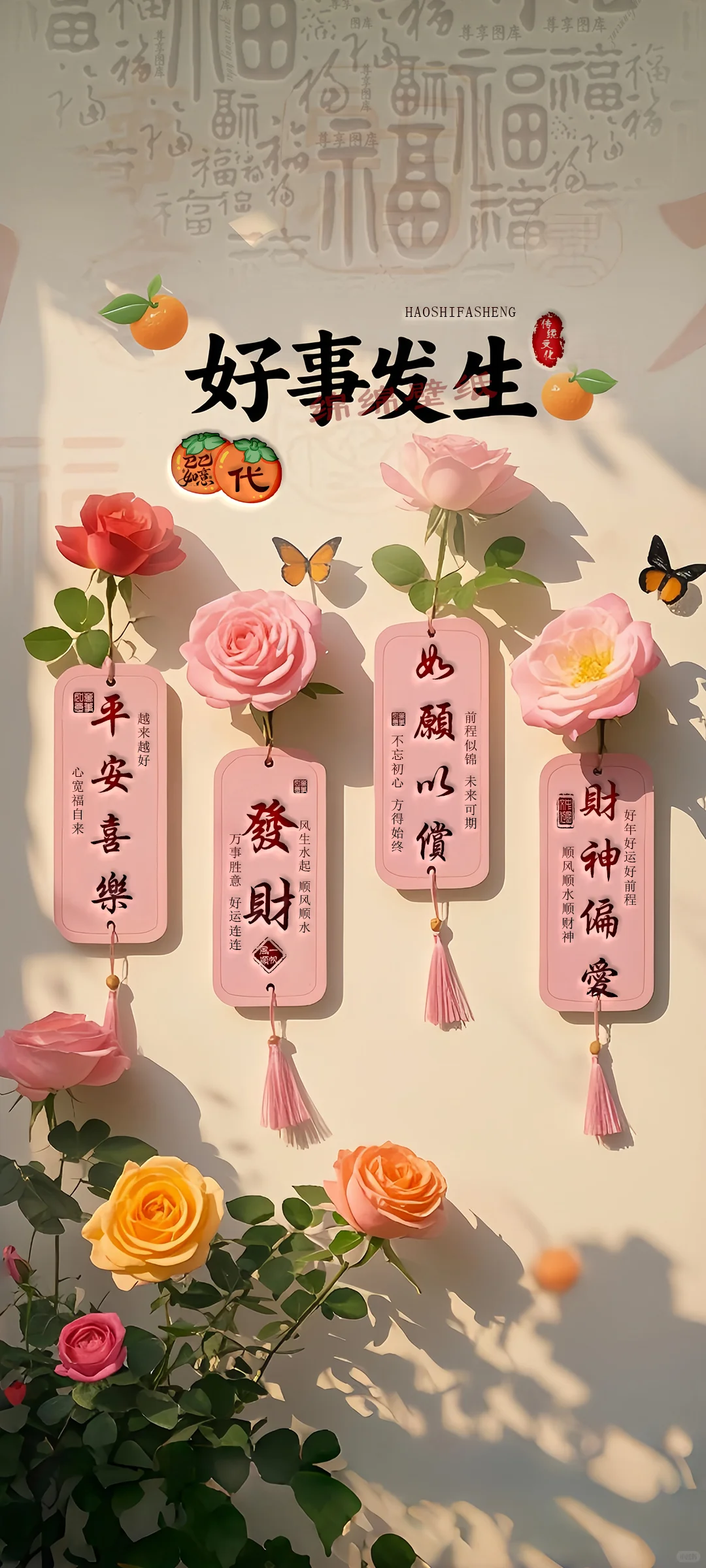 好事发生手机壁纸