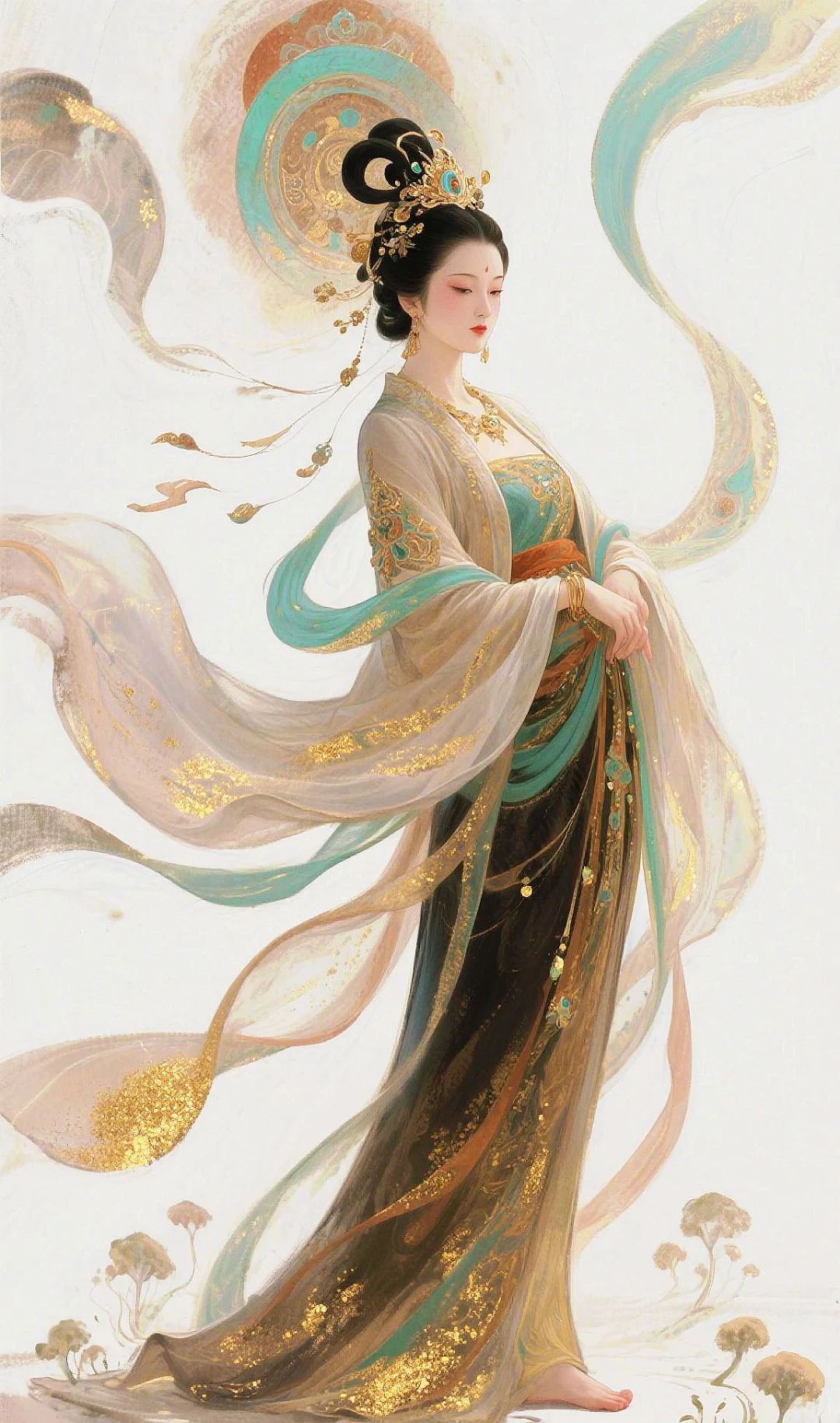神女图