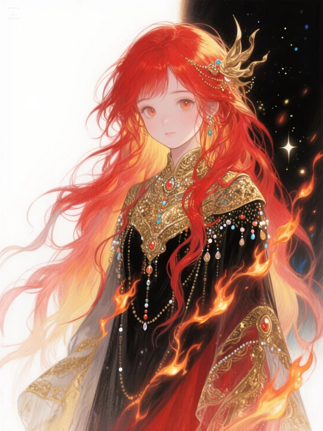 火焰神女 幼年少女版