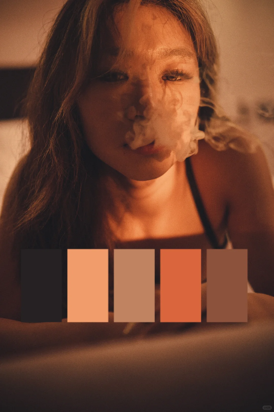 烟雾缭绕的氛围感