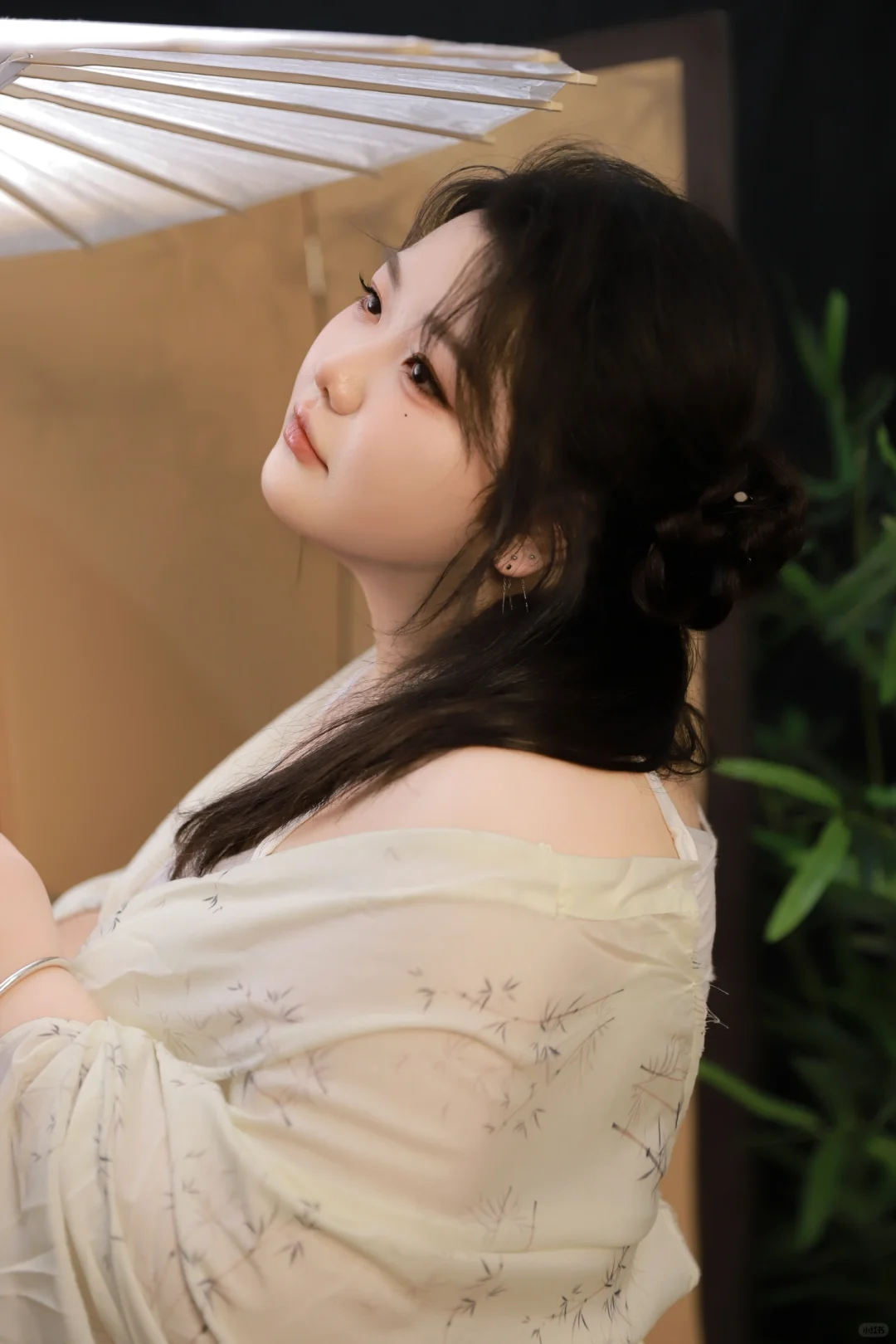 一眼万年系💗绝美清冷感新中式大码写真