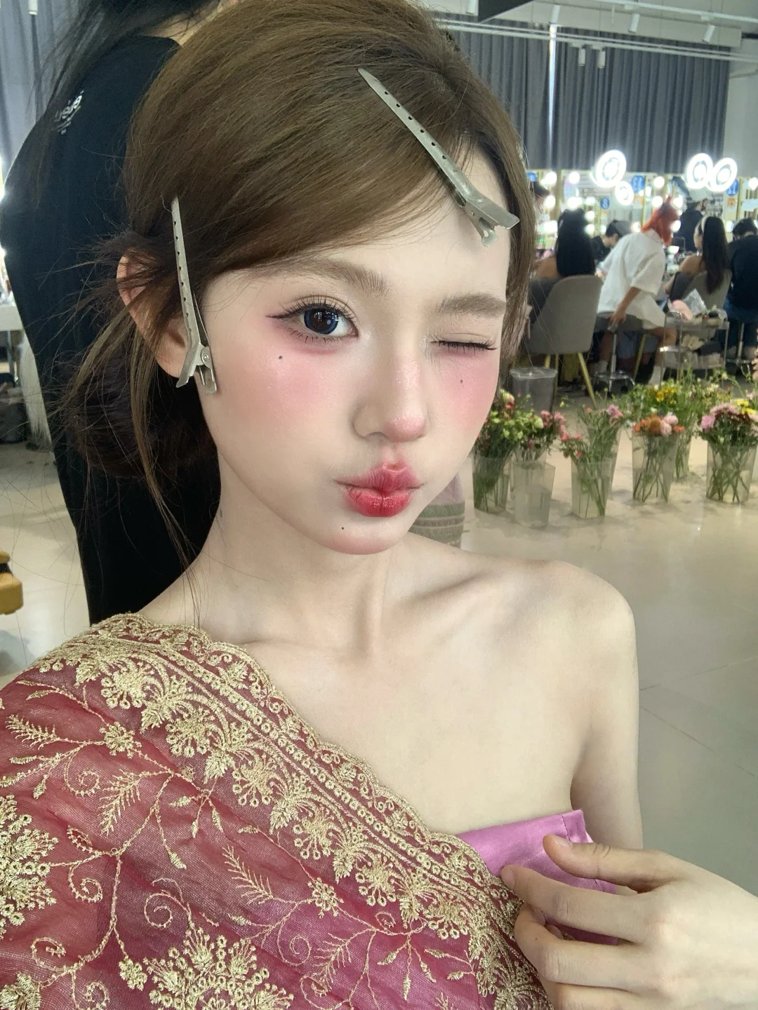 超自然韩女妆造～