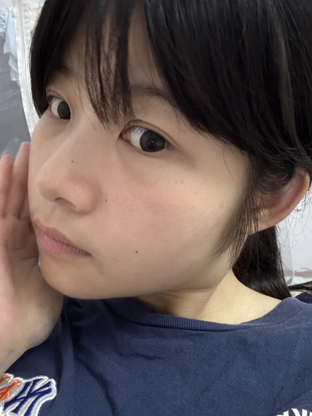 素颜长这样能当写真模特嘛