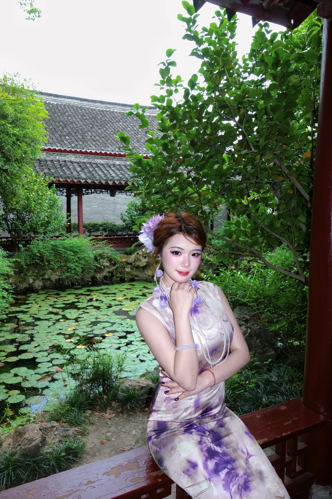 这条旗袍真的太仙啦～
