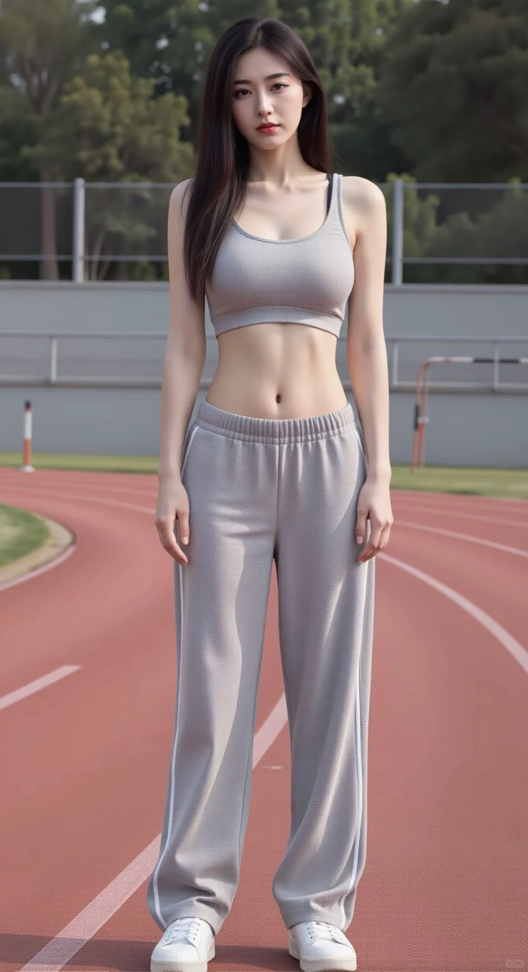 爱做运动的女孩