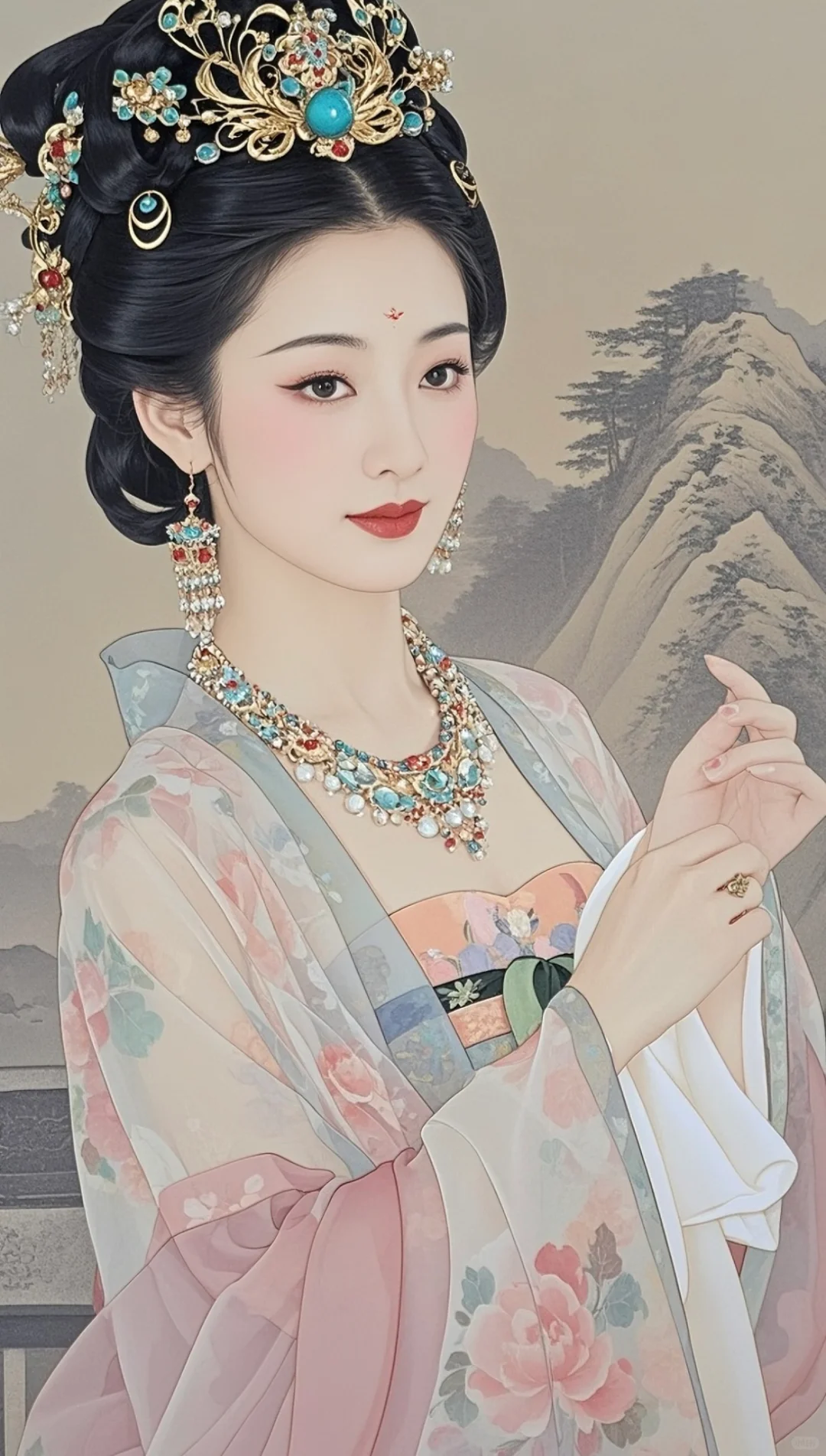 一眼惊艳的古风美人，绝绝子