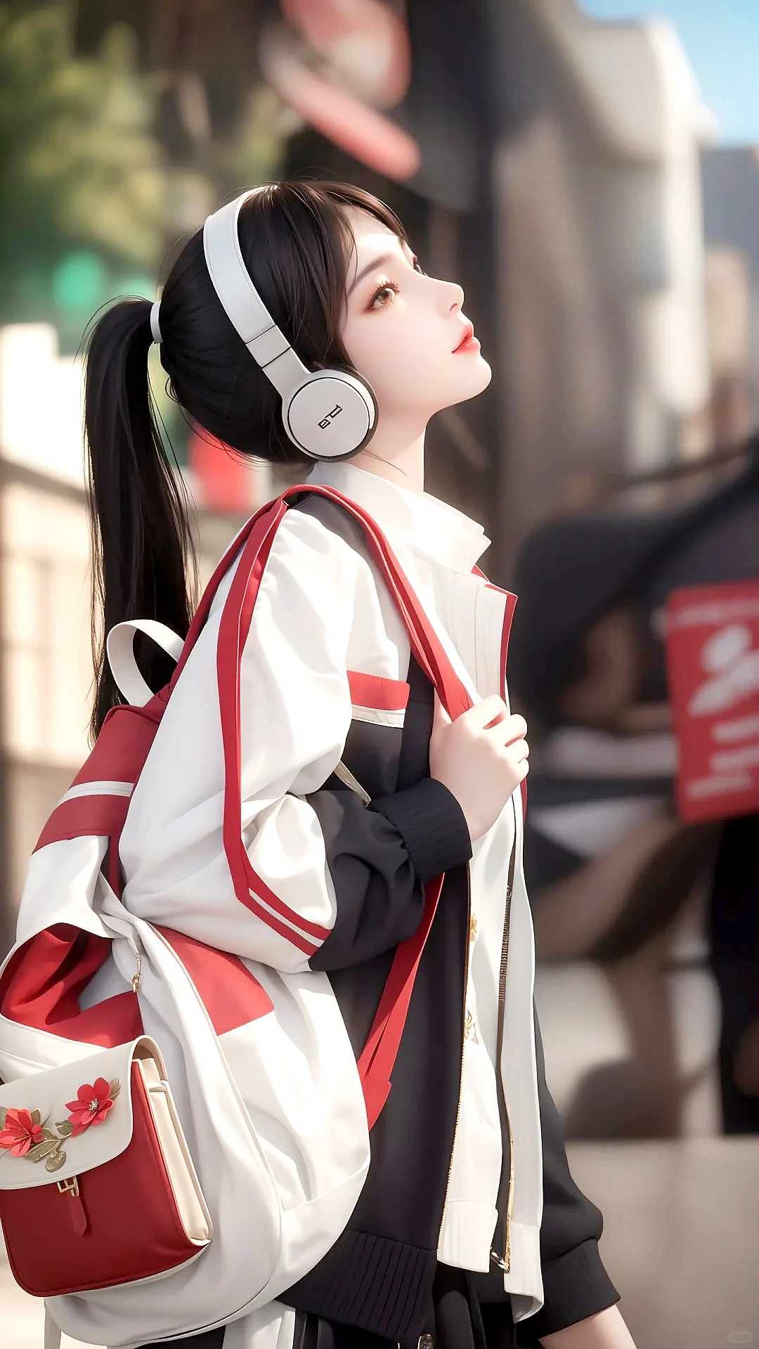 女神壁纸｜火灵儿完美世界高清动漫手机壁纸