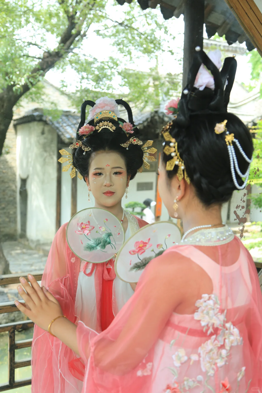 救命！真的会被她可爱晕！汉服女孩👧🏻