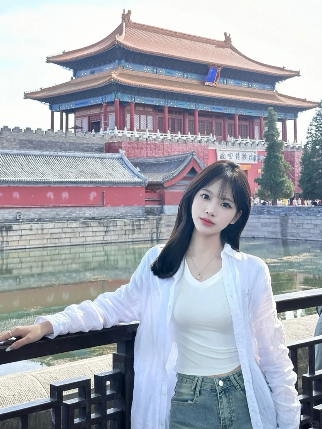 女大一枚蹲摄影师 支持手机拍摄🎬