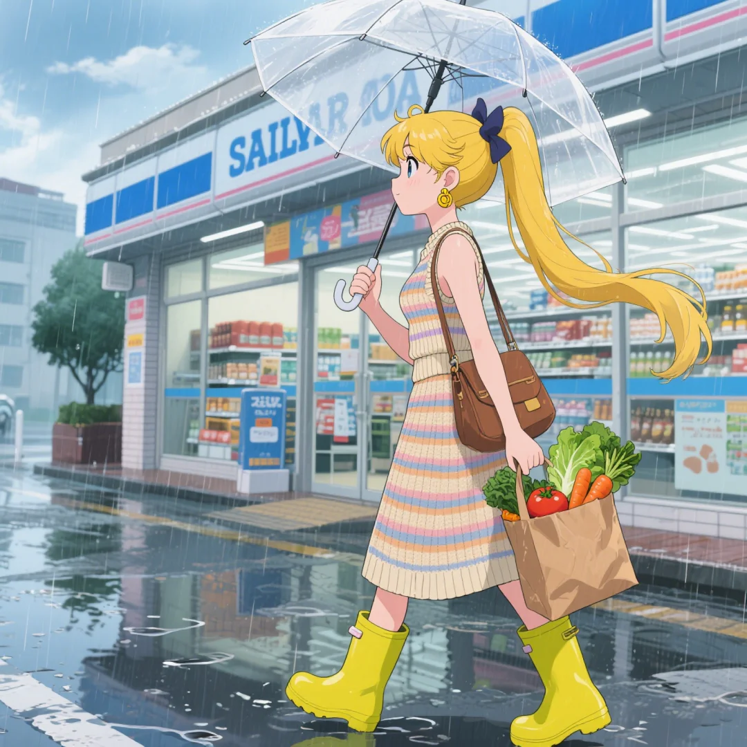 超爱美少女战士！