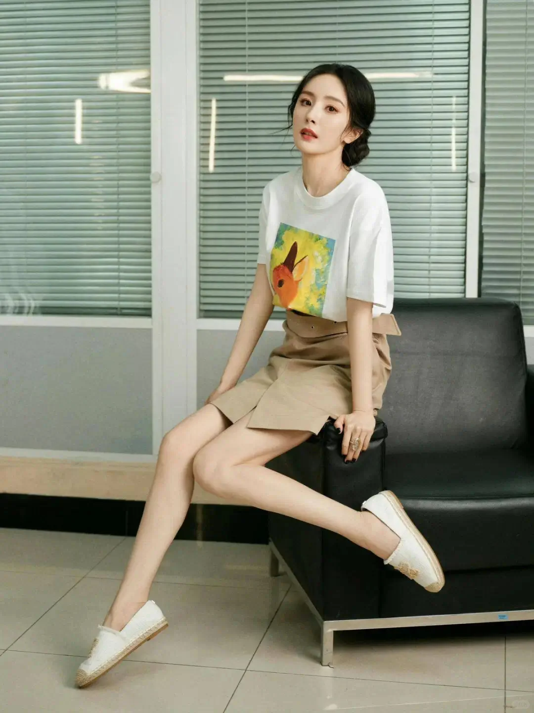 杨幂的身材比例堪称完美