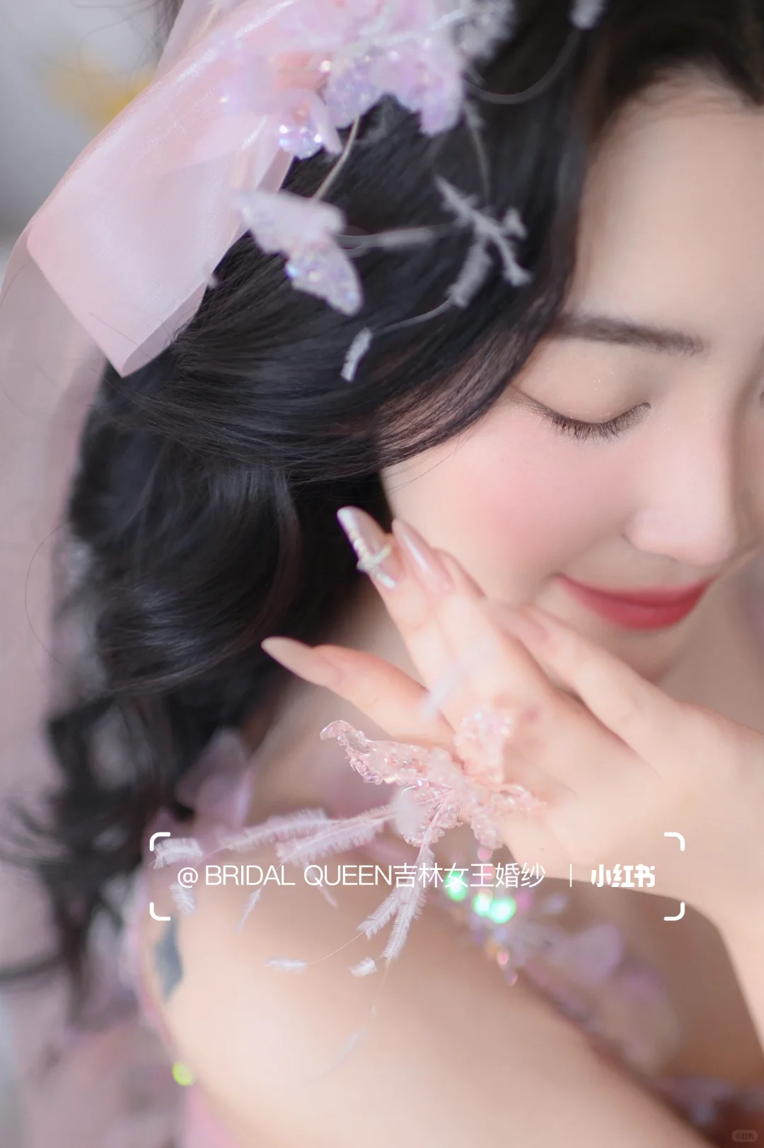 粉色果然娇嫩啊🌸灵动又超温柔粉色晨袍