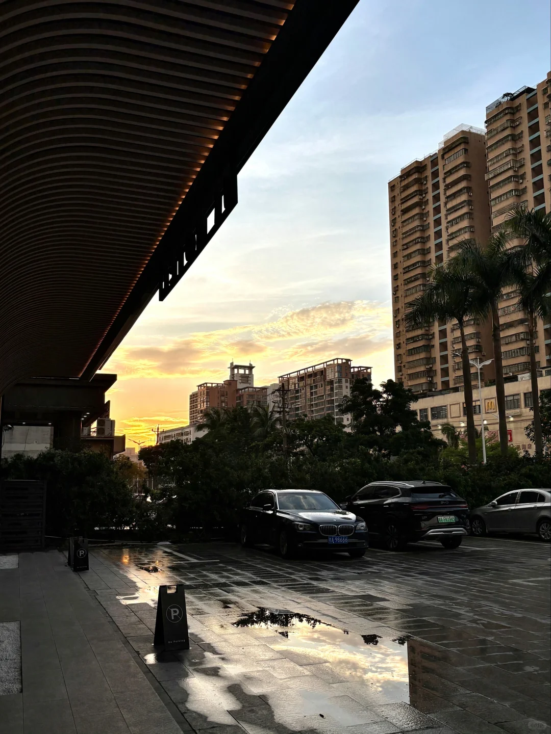 雨后天晴，雨下得刚刚好☔️