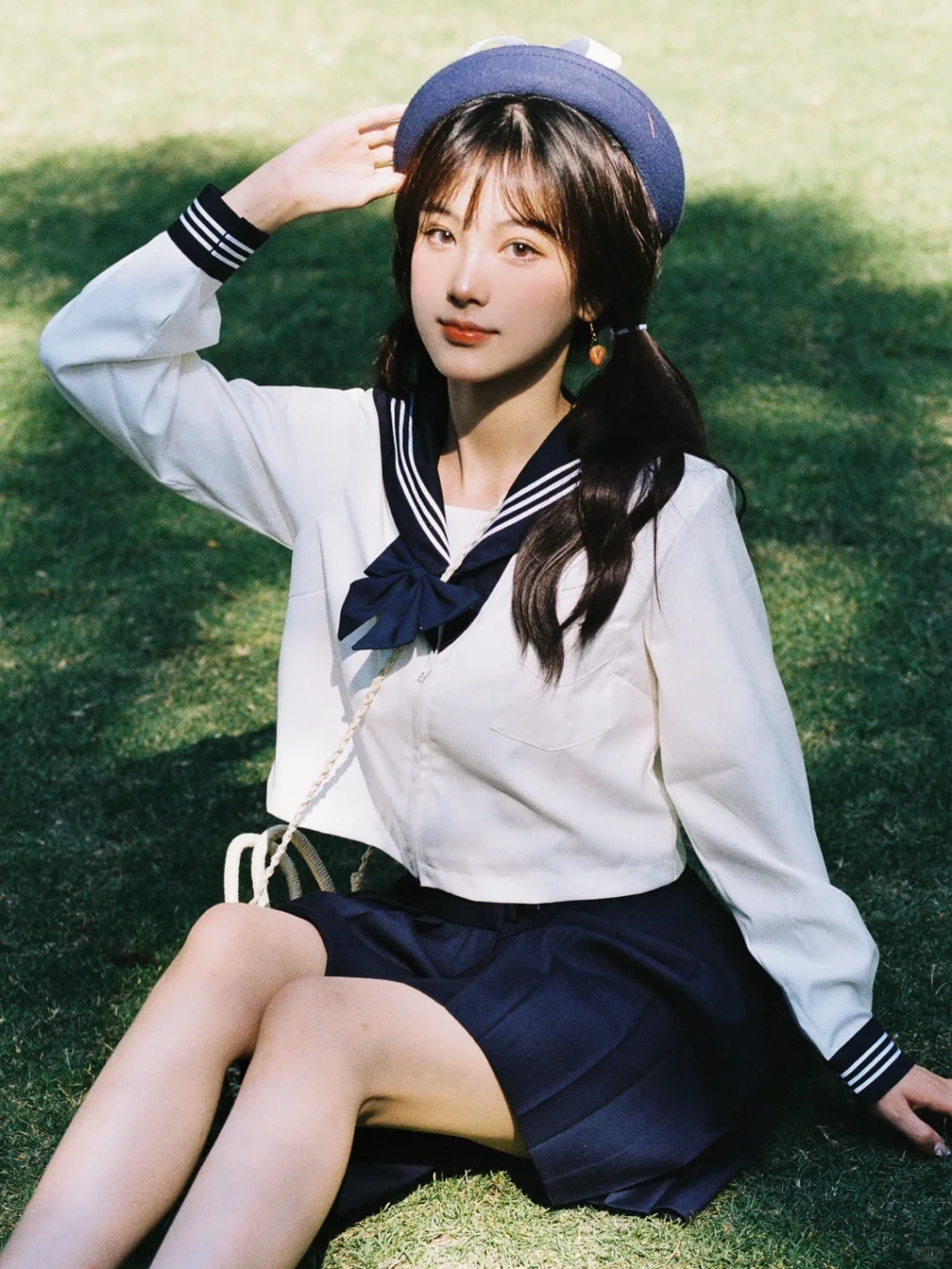 今天有点可爱🥰｜好看的Jk制服胶片写真来啦！