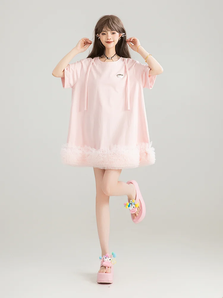 💖甜妹必备！粉色梦幻连衣裙来袭