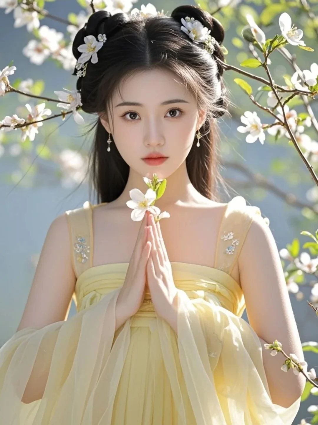就这样清水出芙蓉的古装少女