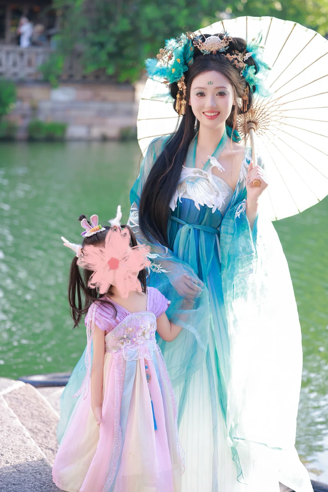 第一次乌镇拍古装，感觉古代当女人好不容易