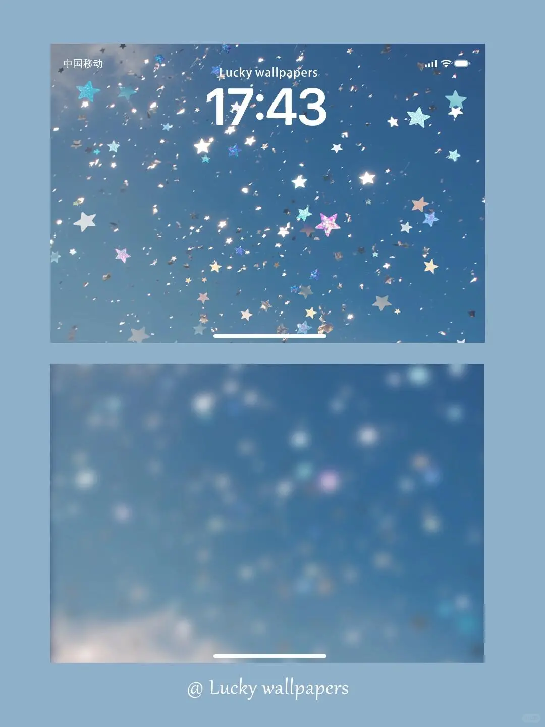 ✨被星星包围的时刻 | 幸运壁纸🌟✨🌟✨