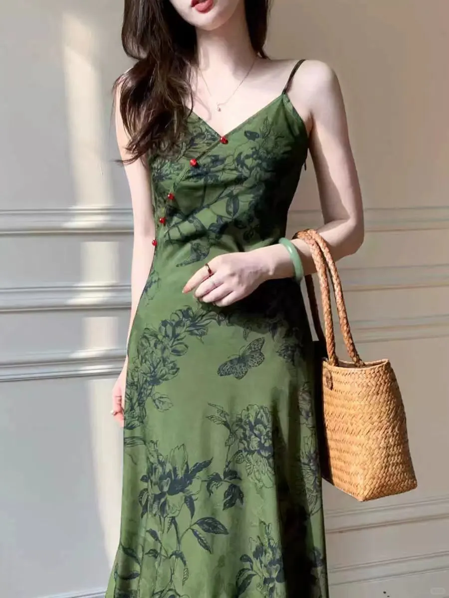 被问 N 次！这条哥弟吊带连衣裙美到失语