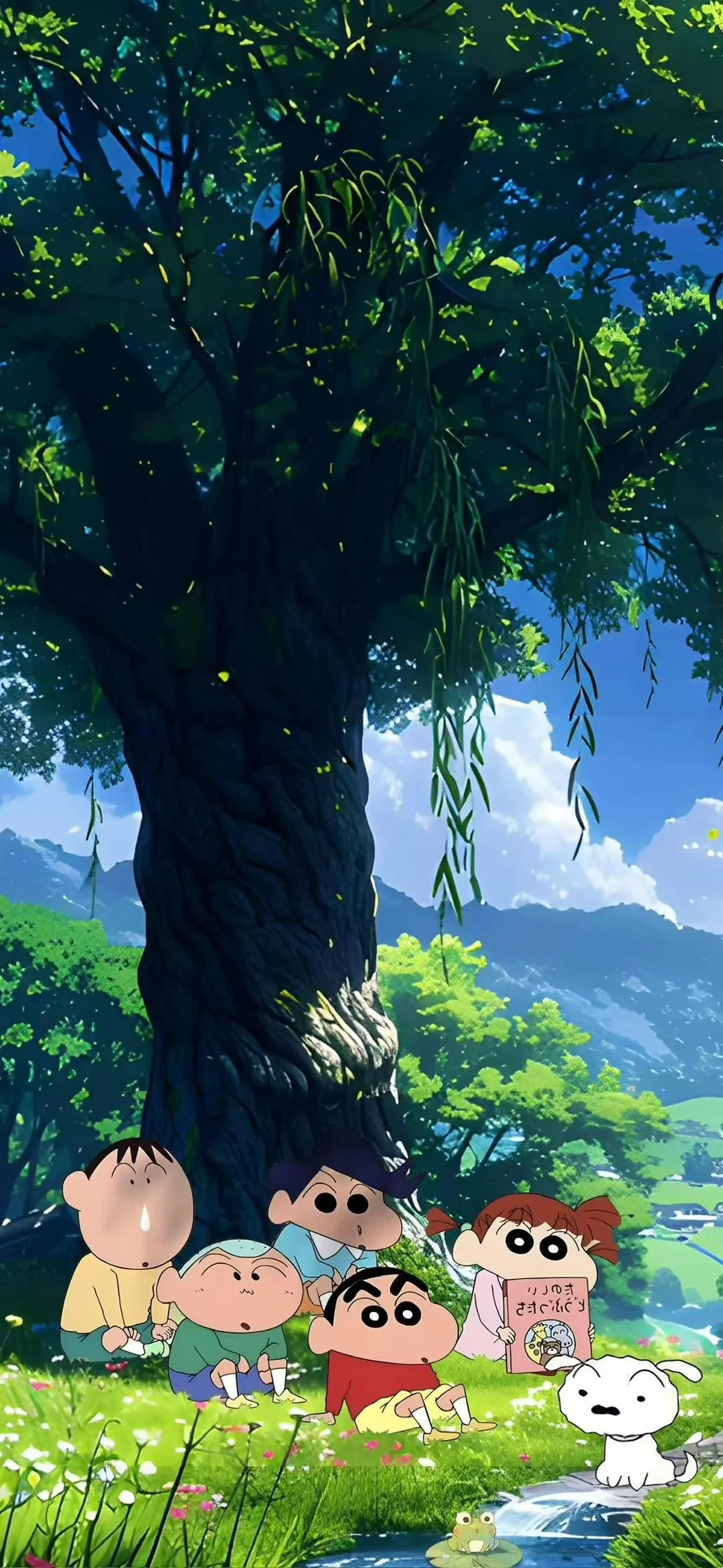 蜡笔小新·夏日治愈壁纸