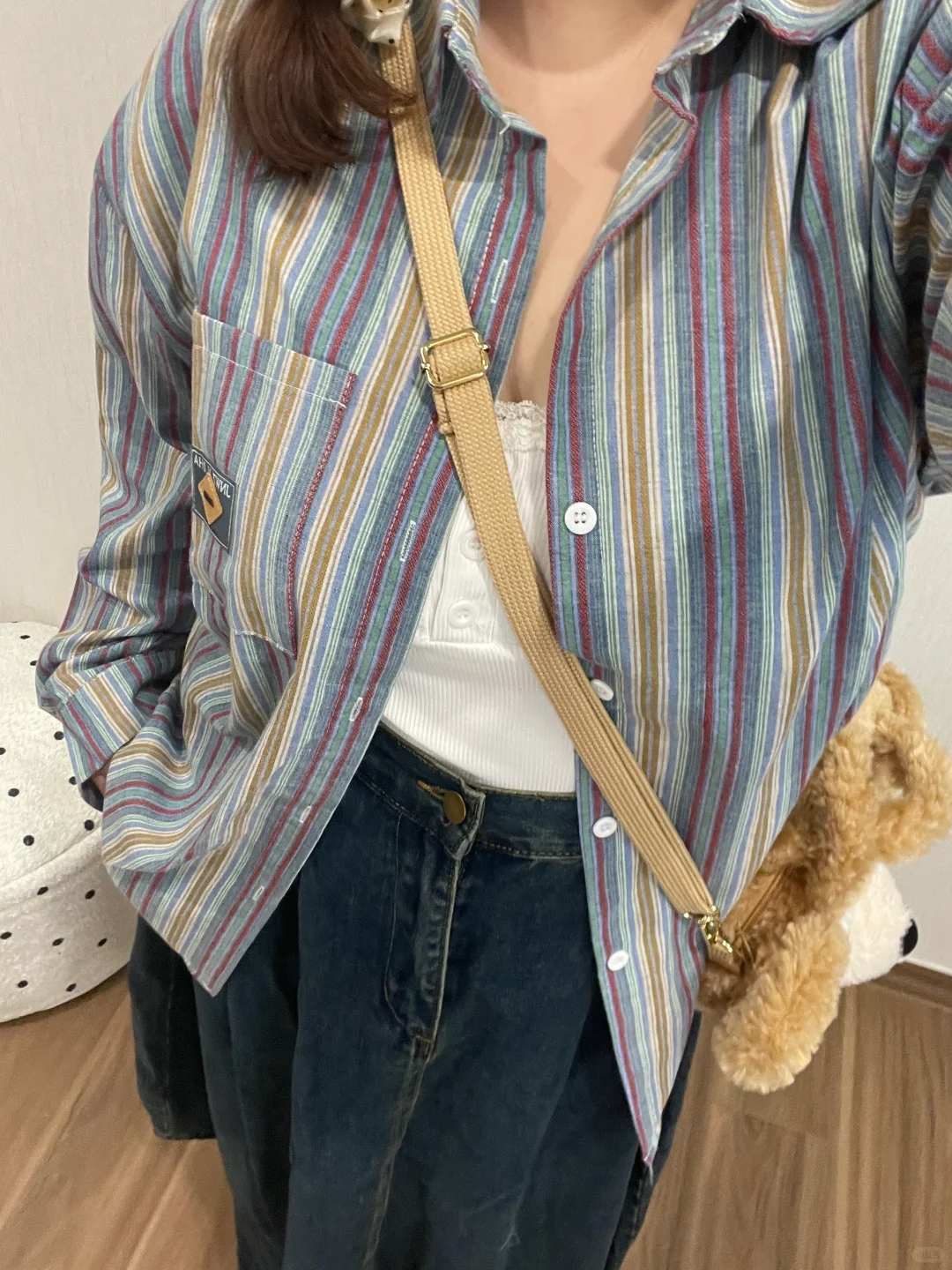158 150斤｜微胖大码初秋慵懒感🐋衬衫穿搭