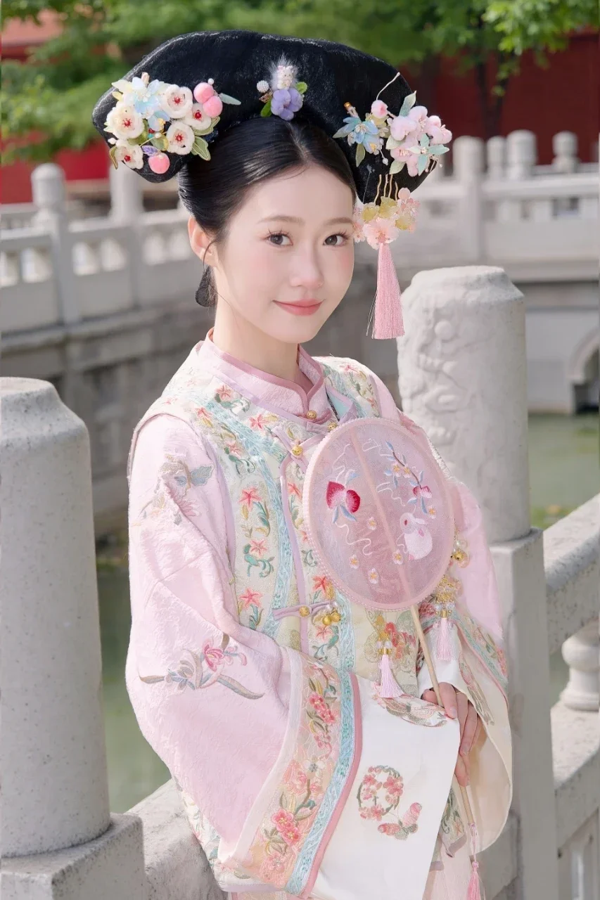 不愧是妆造顶流颜色💗粉色也太娇嫩了吧