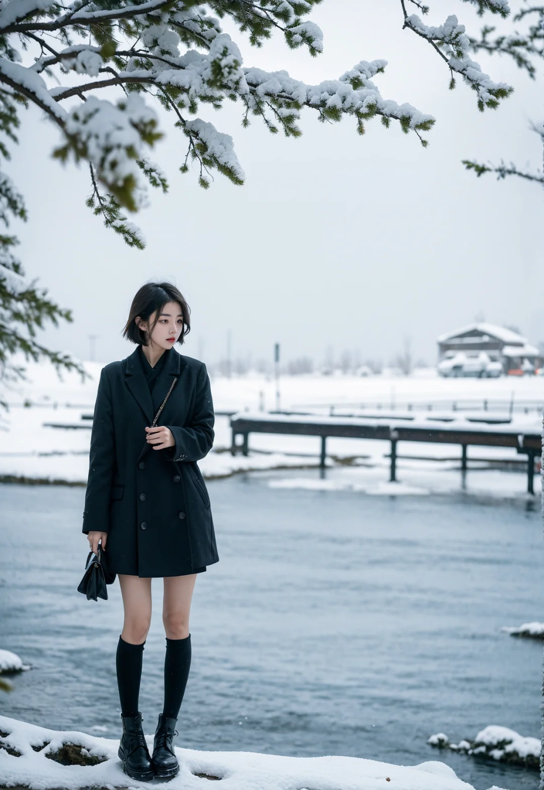 雪地保暖穿搭