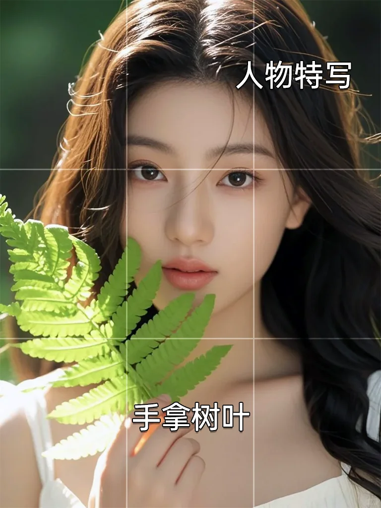 森系写真 | 夏日树林拍照姿势🌿拍照技巧