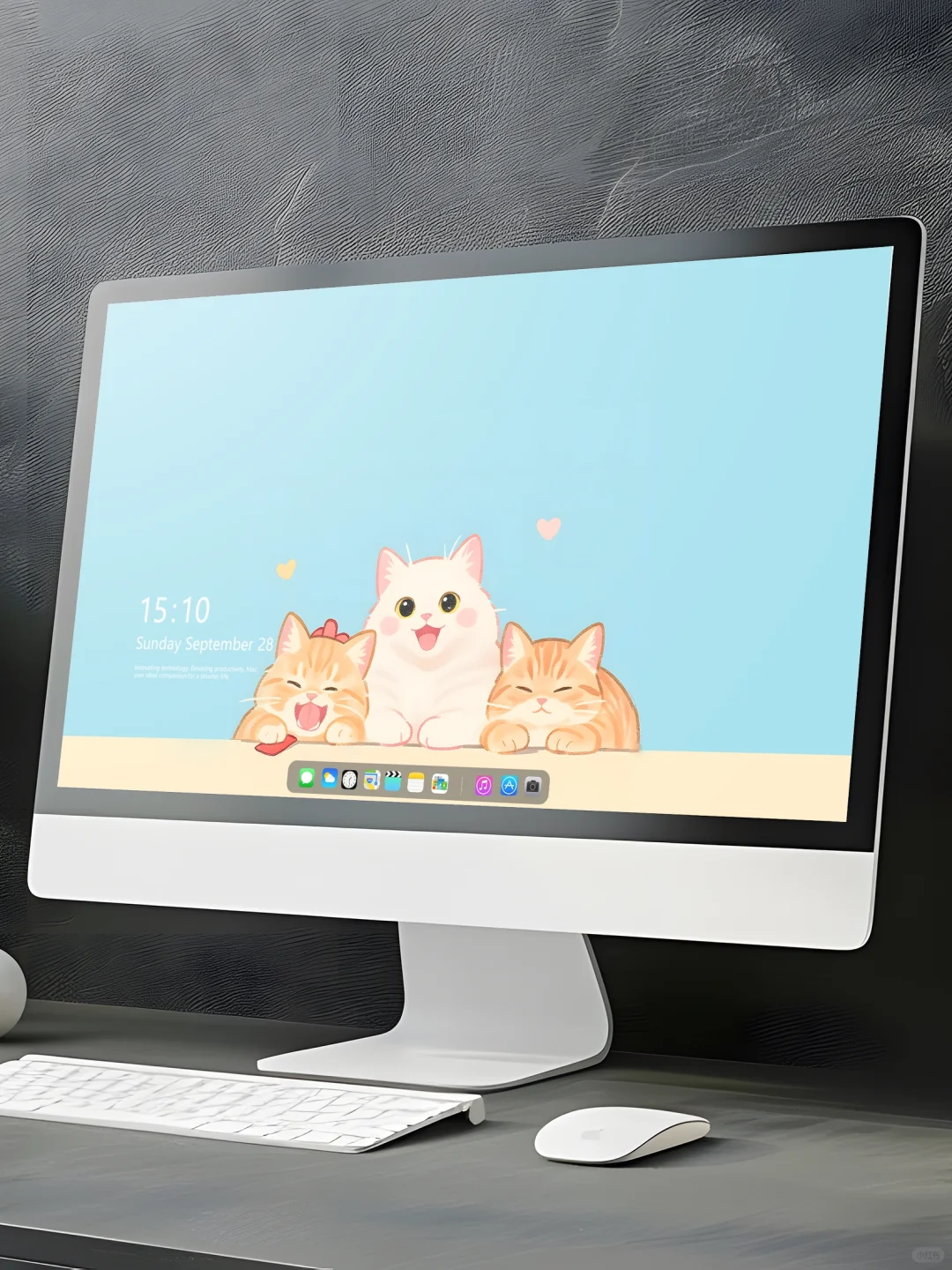 002壁纸 | 猫咪治愈极简壁纸