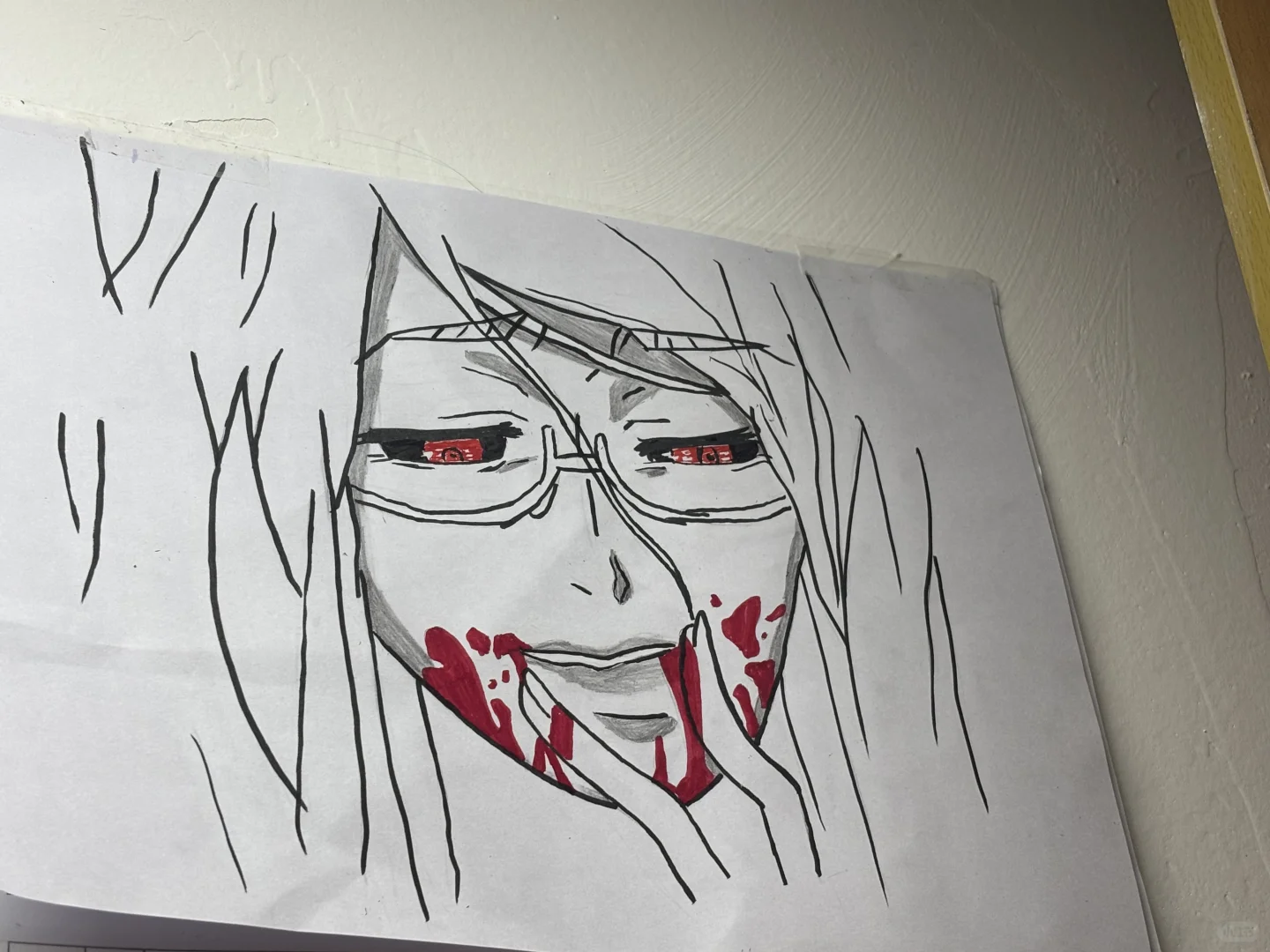 大学生画的利世