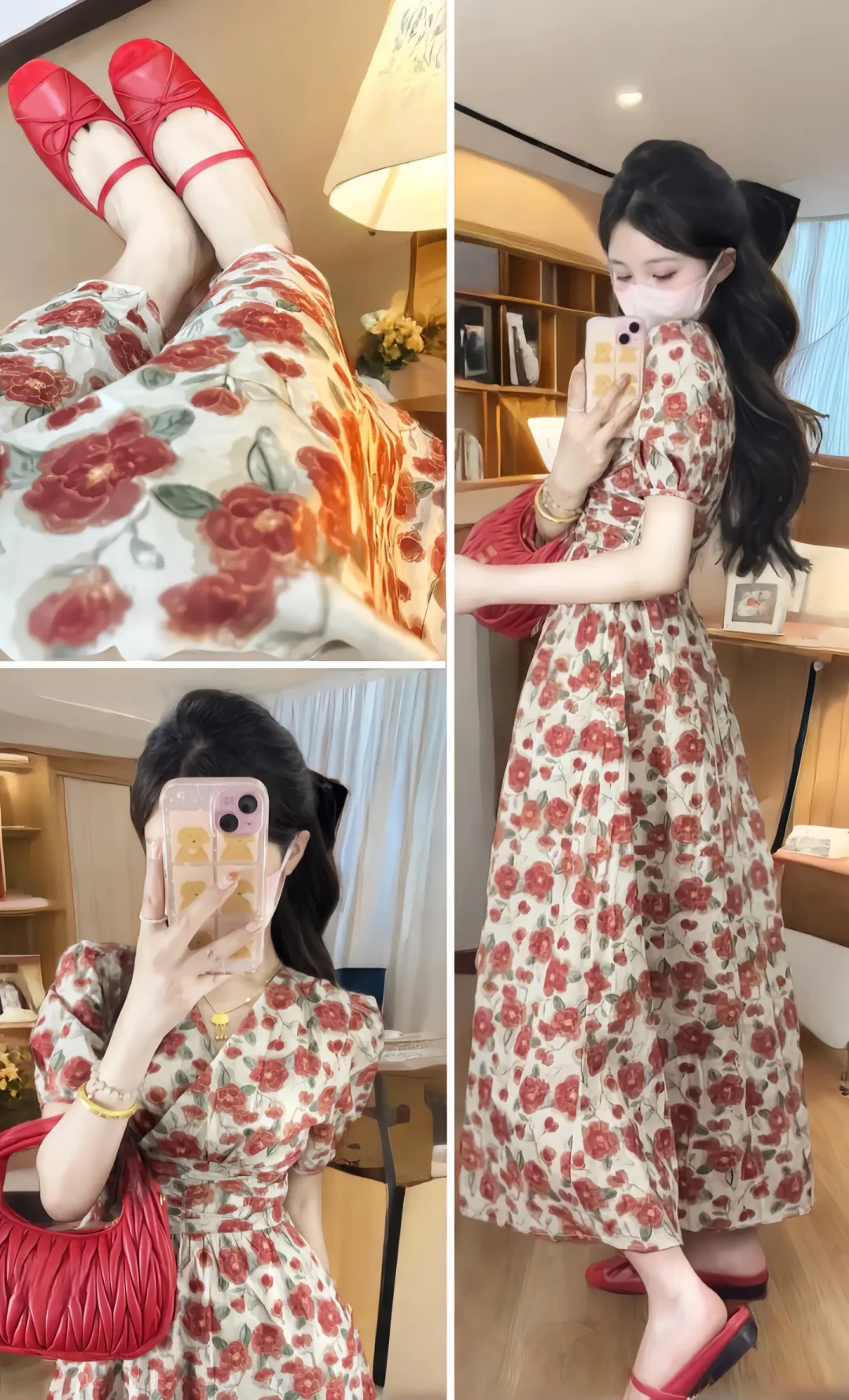 大码穿搭｜姐妹们！谁懂这件碎花裙含金量啊！