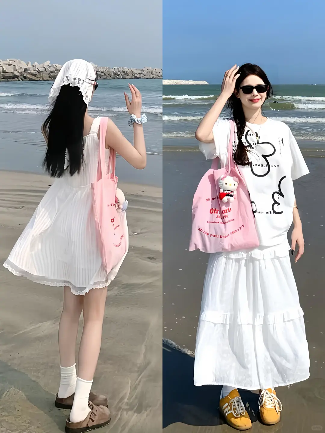 学穿搭|这套好适合夏天去海边穿！