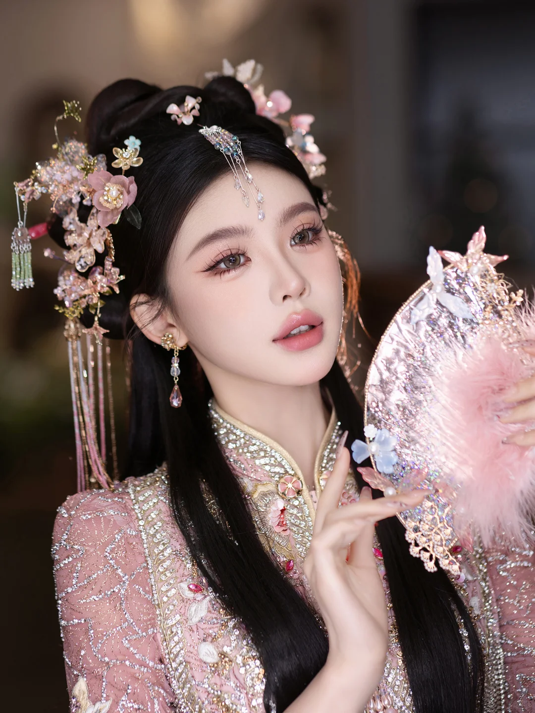娇嫩矜贵的中式妆造 温柔明媚💐