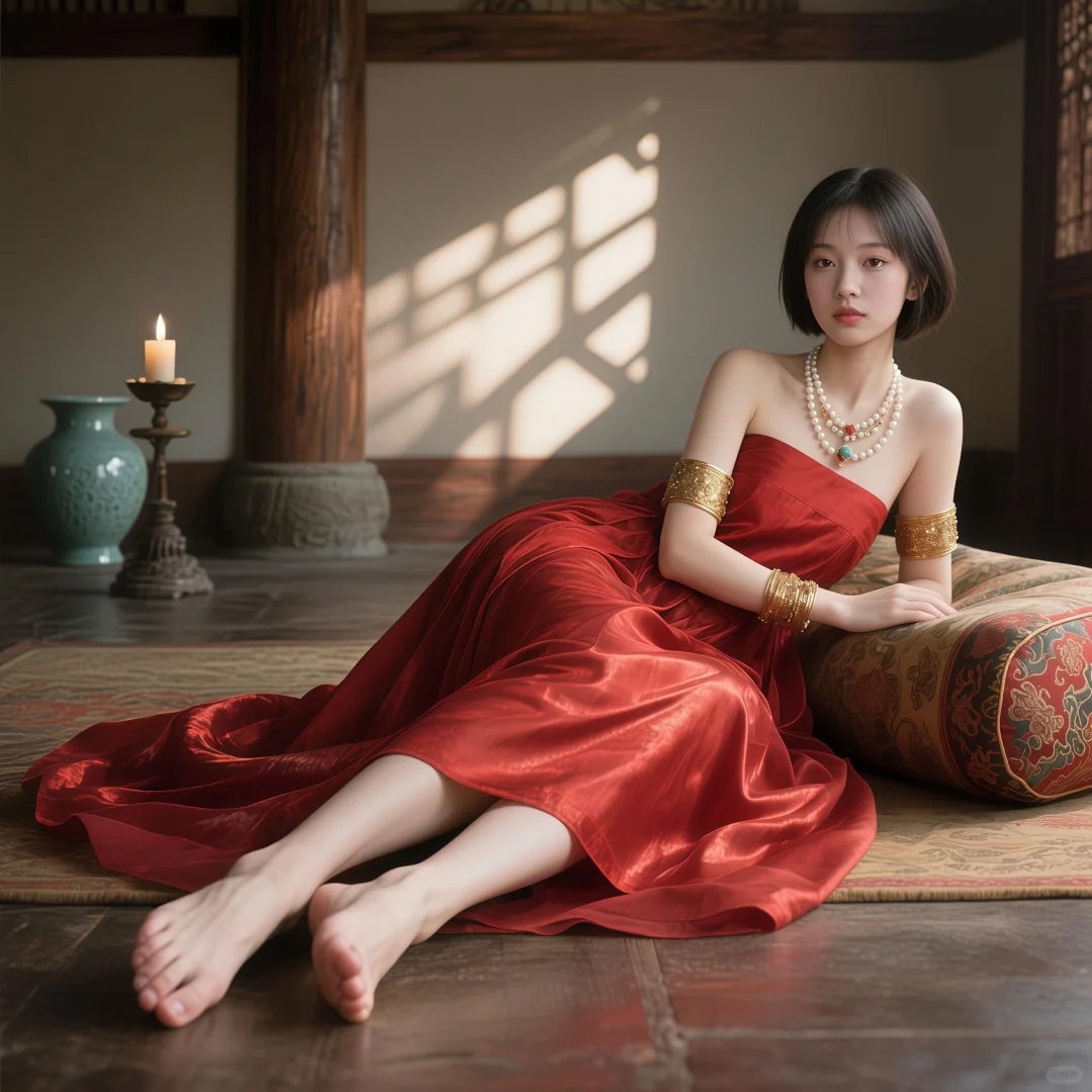 梦回大唐，尽展风华。ai作品