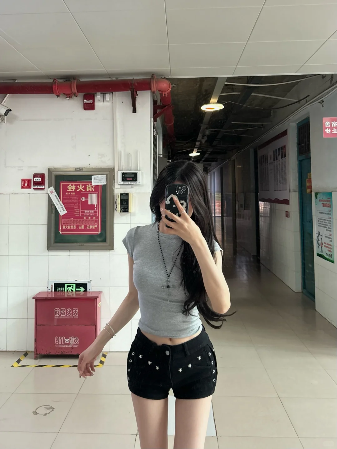 166/95 今日ootd辣妹🖤