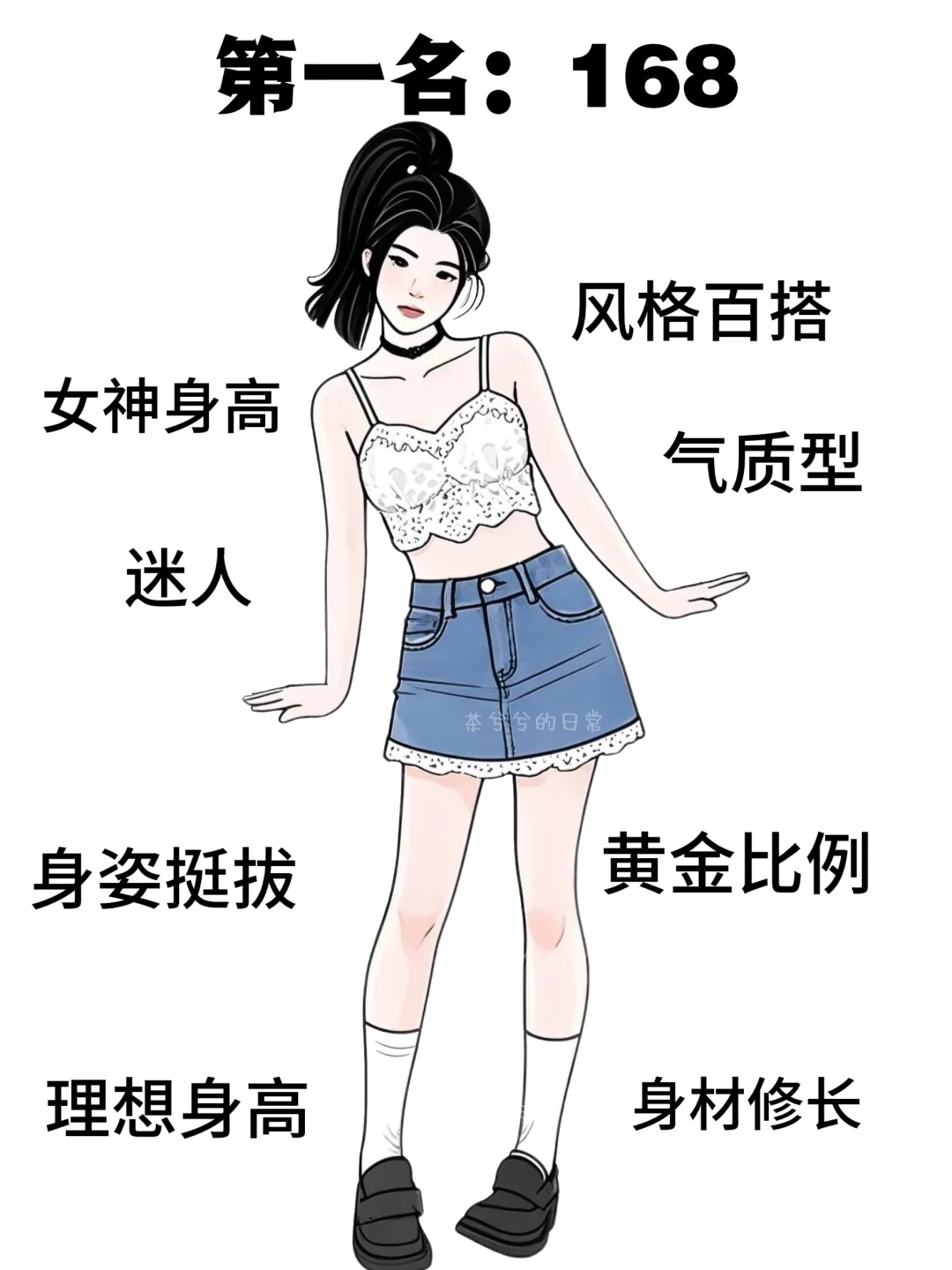 最受欢迎的女生身高排名，真实！速看！