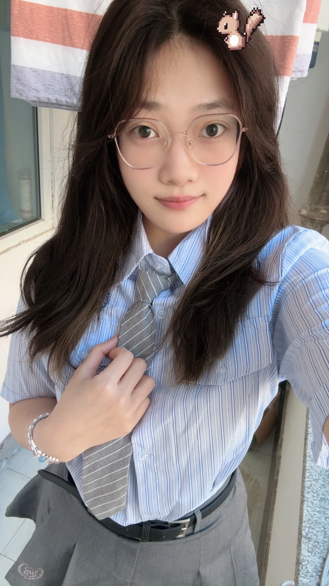 今天是女高中生！