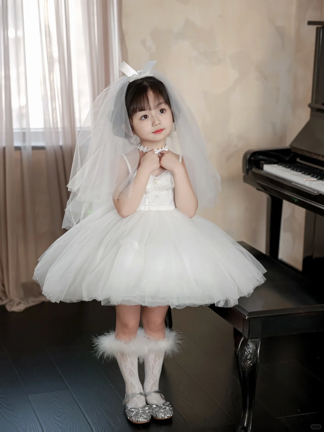 咔嚓！📸儿童版花嫁天使写真ʚ😍ɞ