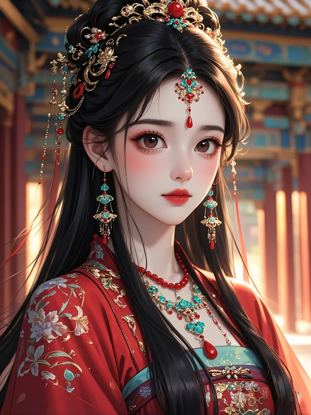 国风｜红装