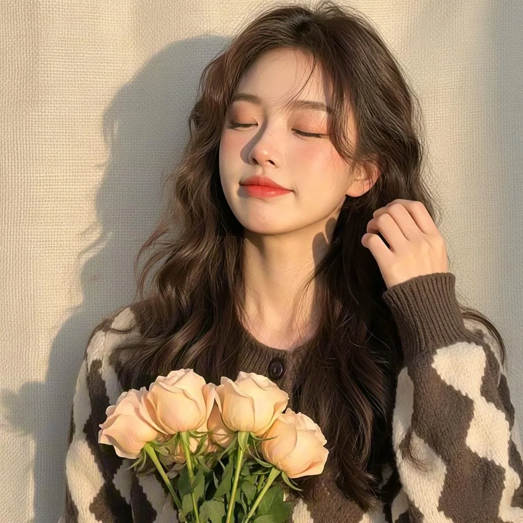 长头发真的好温柔💕