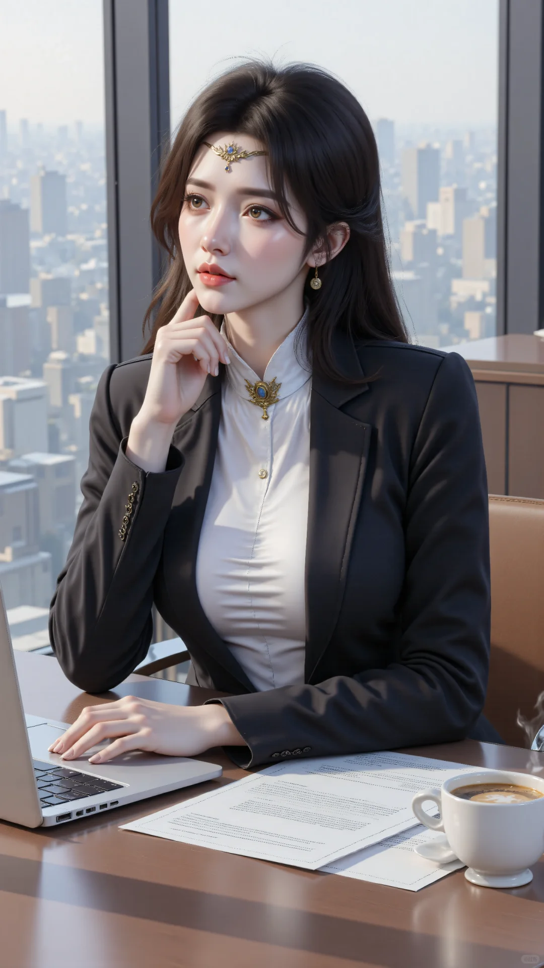 斗破苍穹｜玄衣师娘｜高清壁纸