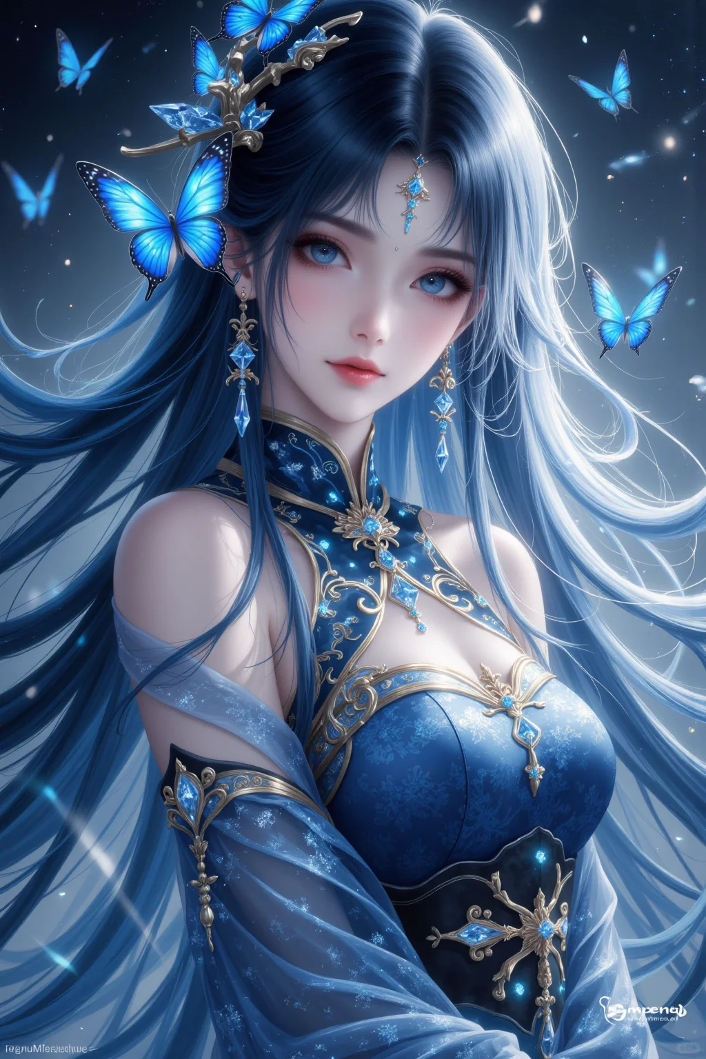 520 | AI美女的色彩魔法，你pick哪一种？ 宝