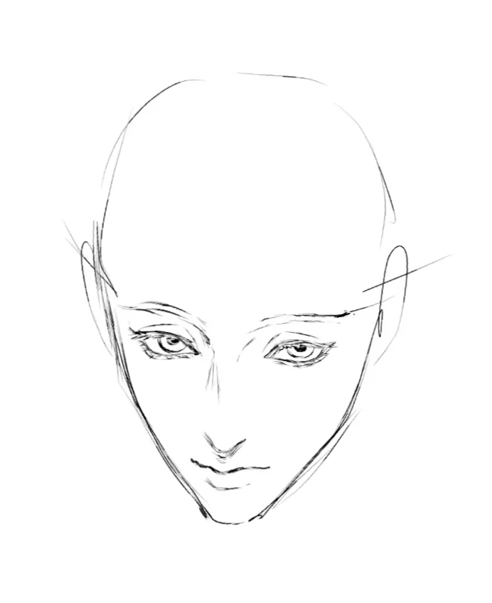 我将一直这么画女男相。