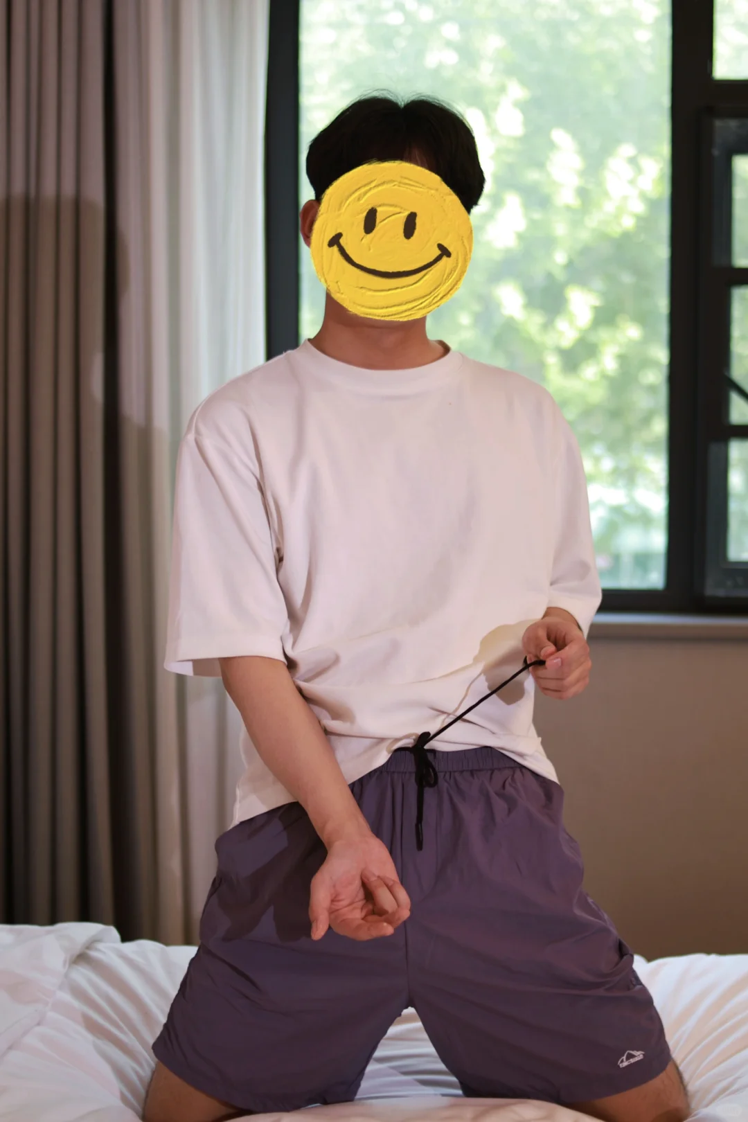 模特1⃣不小心