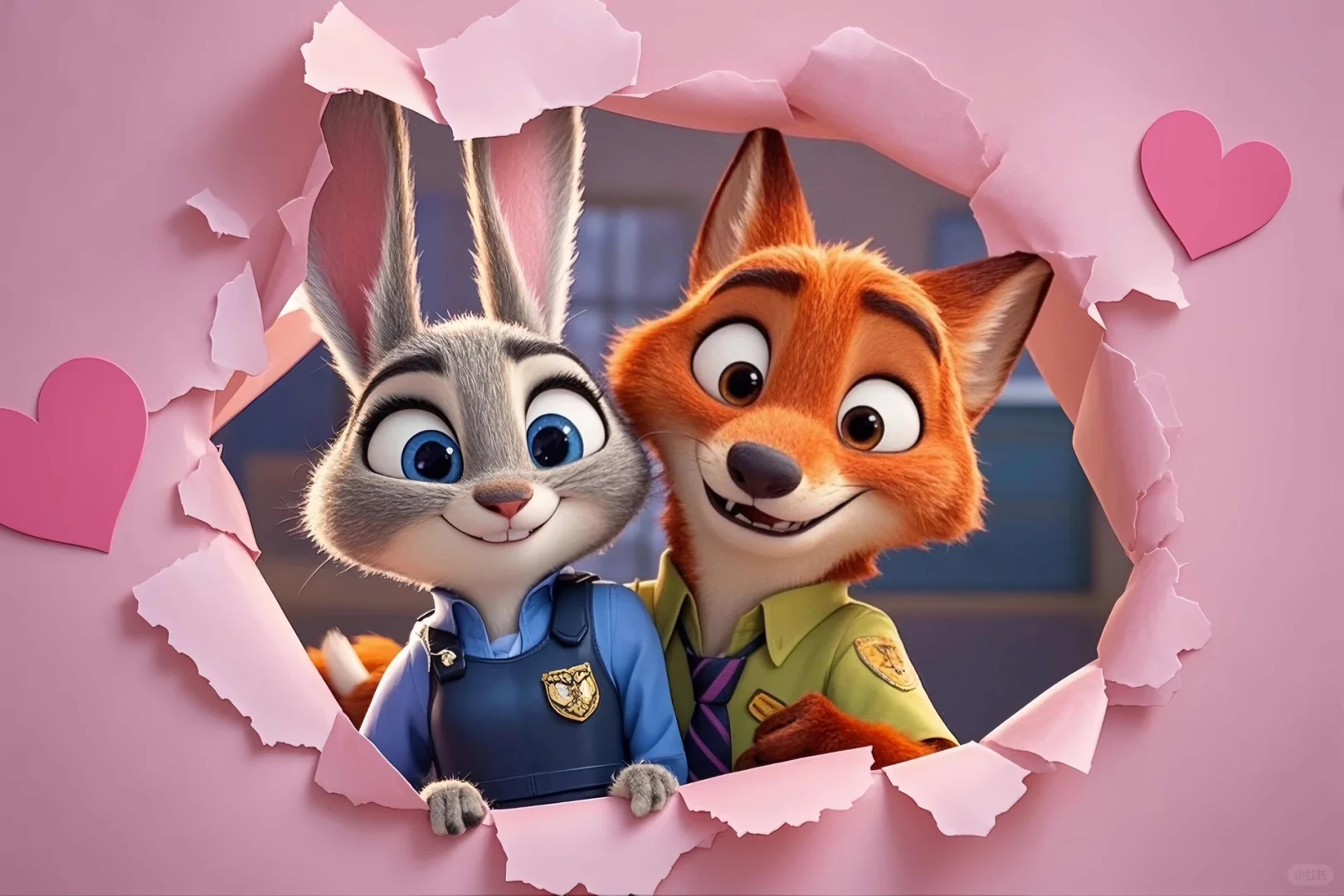 iPad 壁纸～🦊🐰疯狂动物城专辑版